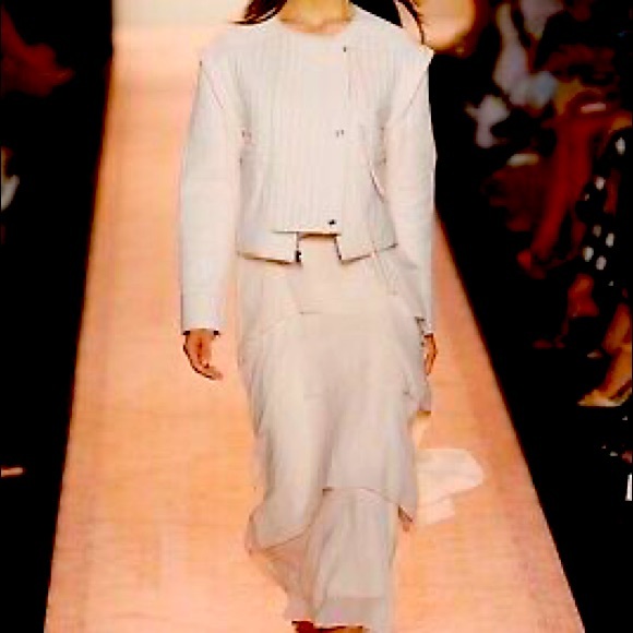 Rare BCBG RUNWAY “Christoff” vest In Light Pink - Picture 2 of 9